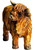Scottish Highland Coo Resin Ornament Figurine