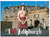 I Love Edinburgh Castle Scenic Metallic Magnet