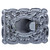 Pipers Ceremonial Buckle Oval Centre Polished Chrome 2.5" Pipers Ceremonial Buckle Oval Centre Polished Chrome 2.5"