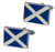 Saltire Scotland Flag Cufflinks in Enamel Blue Saltire Scotland Flag Cufflinks in Enamel Blue