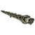 Claddagh Kilt Pin in Antique Silver Finish