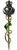 Claddagh & Shamrock Kilt Pin Polished-Gilt Plate Finish