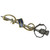 Lowland Thistle Kilt Pin Polished-Gilt Plate Finish