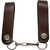 Sporran Strap Leather Suspenders Button Clasp Plain & Celtic Design