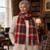 Cashmere Clan Scarf Maple Modern