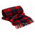 Cashmere Clan Scarf Robertson Red Modern