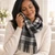 Cashmere Clan Scarf Stewart Grey Dress Modern