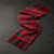 Cashmere Clan Scarf MacKinnon Red Modern