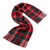 Cashmere Clan Scarf MacKinnon Red Modern
