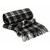 Cashmere Clan Scarf Menzies Black/White Modern