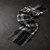 Cashmere Clan Scarf Menzies Black/White Modern