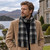 Cashmere Clan Scarf Menzies Black/White Modern