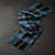 Cashmere Clan Scarf Ramsay Blue Ancient