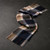 Cashmere Clan Scarf Bannockbane Navy Modern