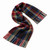 Cashmere Clan Scarf Stewart Black Modern