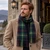 Luxury 100% Cashmere Scottish Clan Scarf Farquharson Modern