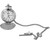Pocket Watch 7 Design Quartz Polished Finish with T-Bar chain