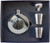 Sporran Hip Flask 5oz Funnel 2 Shot Glasses Included Polished Finish 7 Styles
