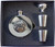 Sporran Hip Flask 5oz Funnel 2 Shot Glasses Included Polished Finish 7 Styles