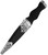 Sgian Dubh Sterling Silver Open Celtic Serpents & Silver Cap Sgian Dubh Sterling Silver Open Celtic Serpents & Silver Cap