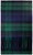 Black Watch Modern Tartan Brushwool Scarf Scottish Clan