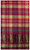 Highland Rose Tartan Brushwool Scarf Scottish Clan