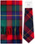 Kilgour Tartan Brushwool Scarf & Tie Gift Set Scottish Clan