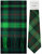 Ross Hunting Modern Tartan Brushwool Scarf & Tie Gift Set Scottish Clan