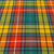 Light Weight 10oz Fabric Material Buchanan Ancient Tartan 1 Metre