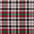 Light Weight 10oz Fabric Material Borthwick Dress Modern Tartan 1 Metre