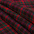 Buchan Modern lightweight tartan fabric arranged in folds