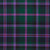 Light Weight 10oz Fabric Material Cooper Modern Tartan 1 Metre