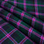 Cooper Modern lightweight tartan fabric arranged in folds
