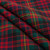 Carnegie Modern lightweight tartan fabric arranged in folds