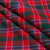 Dalziel Modern lightweight tartan fabric arranged in folds