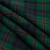 Dundas Modern lightweight tartan fabric arranged in folds