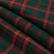 Ettrick Forest lightweight tartan fabric arranged in folds
