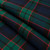 Fletcher Modern lightweight tartan fabric arranged in folds