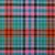 Light Weight 10oz Fabric Material Gordon Red Ancient Tartan 1 Metre