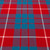 Light Weight 10oz Fabric Material Hamilton Red Modern Tartan 1 Metre