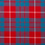 Light Weight 10oz Fabric Material Hamilton Red Modern Tartan 1 Metre