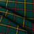 Light Weight 10oz Fabric Material Marr Green Modern Tartan 1 Metre