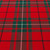 Light Weight 10oz Fabric Material MacAuley Red Modern Tartan 1 Metre