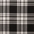 Light Weight 10oz Fabric Material Menzies Black-White Modern Tartan 1 Metre Light Weight 10oz Fabric Material Menzies Black-White Modern Tartan 1 Metre
