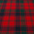 Light Weight 10oz Fabric Material Robertson Red Modern Tartan 1 Metre