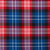 Light Weight 10oz Fabric Material United States St. Andrew Tartan 1 Metre