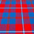 Heavy Weight 16oz Fabric Material Galloway Red Modern Tartan 1 Metre