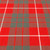 Heavy Weight 16oz Fabric Material Hamilton Red Weathered Tartan 1 Metre