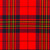 Heavy Weight 16oz Fabric Material Leslie Red Modern Tartan 1 Metre