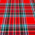 Heavy Weight 16oz Fabric Material MacBean Modern Tartan 1 Metre